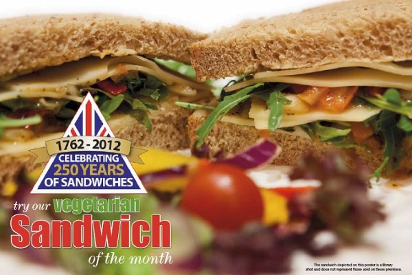 Vegetarian Sandwich Month