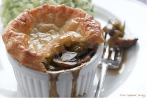 Ale and Mushroom Puff Pastry Pie