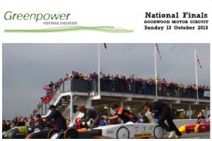 Young Drivers Race to the Greenpower National Finals at Goodwood this October