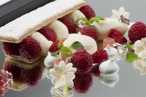 Millefeuille of Raspberry