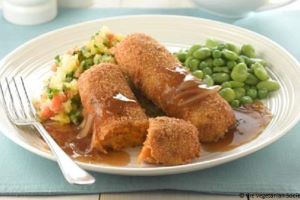 Canellini Bean & Applewood Sausages with Seasonal Mash