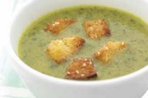 Good Oil - Watercress Soup and Sesame Croutons