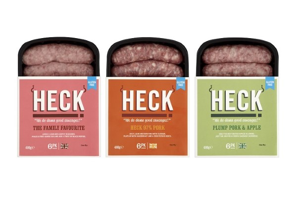 Gluten-Free Sausages Packed Full of Flavour from Heck