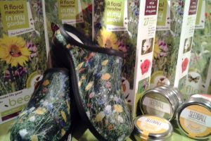 Win a Pair of Wildflower Backdoor Shoes and Butterflies Flower Meadow Seeds.