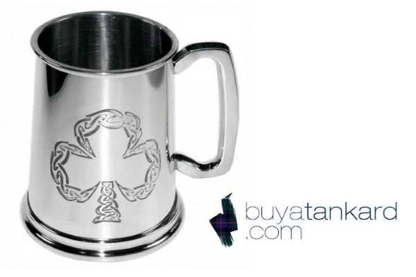 Win Your Own Personal Tankard to Toast St Patrick's Day 2014