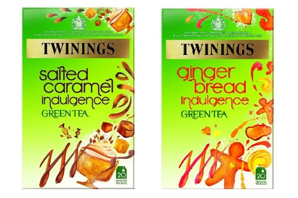 Twinings Introduce Gingerbread, Caramelised Apple and Salted Caramel Sweet Green Tea Range