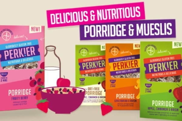 Perking Their Way Across the UK with a Fabulous Range of PERK!ER Gluten Free Breakfasts