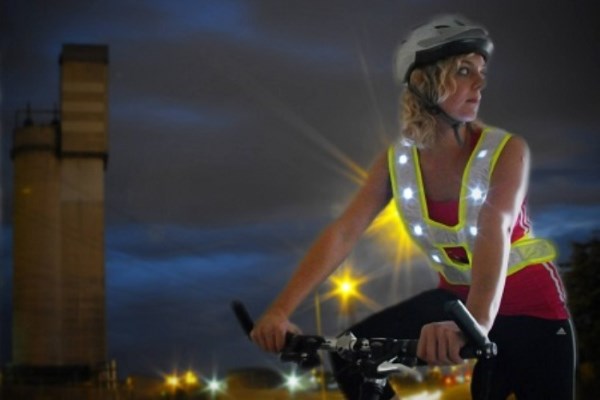 Be Seen Be Safe with a SeeMeMore High Visibility LED Reflective Light Vest