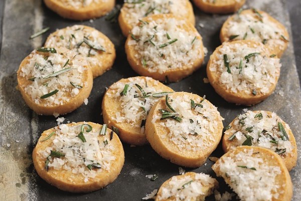 Parmigiano Reggiano and Rosemary Shortbread