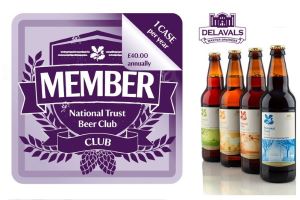 Win an Annual Club Membership to the National Trust Beer Club with Delavals