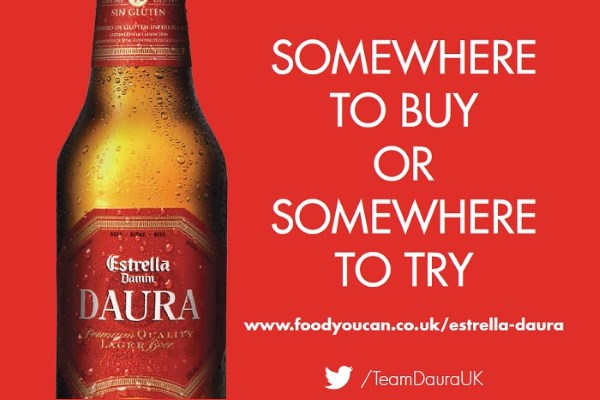 Win a Case of Estrella Damm Daura Gluten-Free Premium Quality Lager Beer