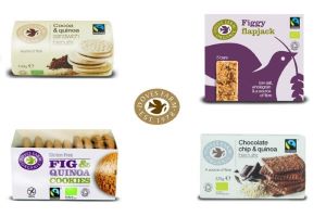 Doves Farm Fairtrade Organic Snack Bars and Biscuits