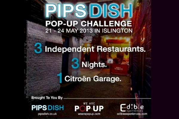 PipsDish, Islington to Host Three of London's Hottest Rising Pop-up Restaurateurs