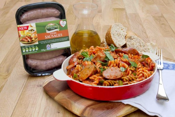 Make a Mediterranean Feast with new Olive Hill Farm Sausages