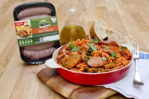 Make a Mediterranean Feast with new Olive Hill Farm Sausages