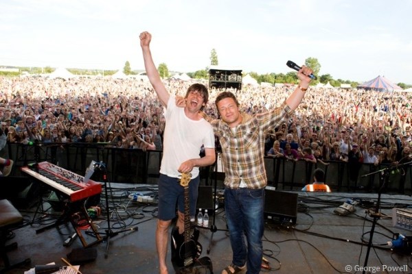 Jamie Oliver and Alex James present The Big Feastival 2013