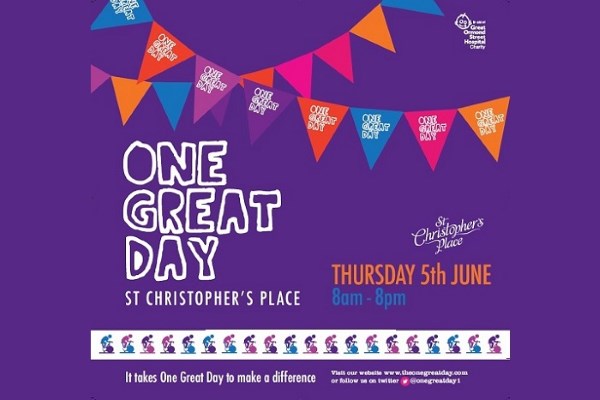 Race to St Christopher's Place to experience One Great Day