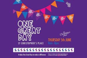 Race to St Christopher's Place to experience One Great Day