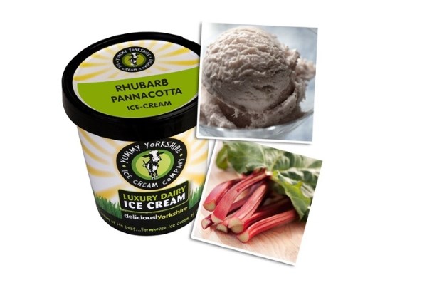 Rhubarb Ice Cream Launches As Yorkshire Producers Come Together