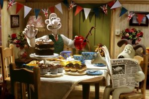 Wallace and Gromit Stir Up The Nation for Great British Tea Party 2012