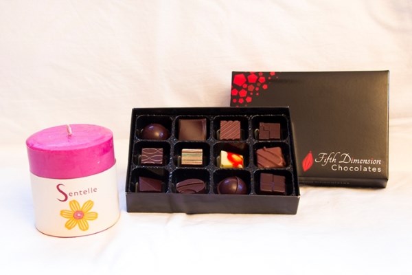 Win a 5D Chocolate Journey Box and Sentelle Pillar Candle