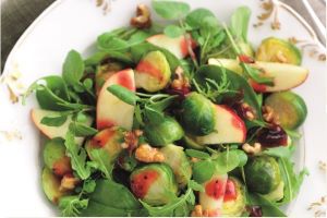 Christmas Brussels Salad