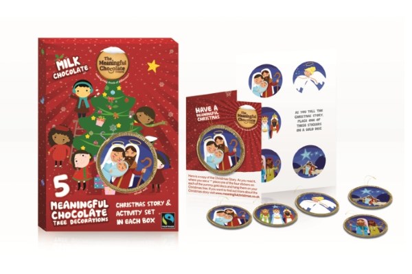 Win Four Boxes of Meaningful Chocolate Christmas Tree Decorations