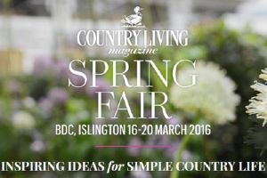 Win a Pair of Tickets to the Country Living Magazine Spring Fair 2016