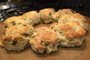 Tear and Share Cheese Scones