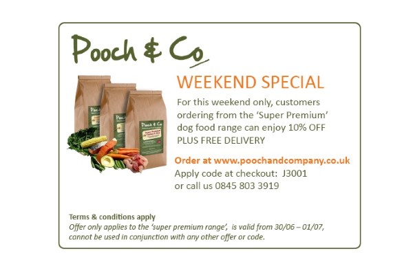 Pooch & Co Weekend Special