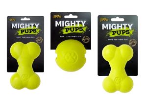 Win Durable and Soft Teething Mighty Pups Puppy Toys