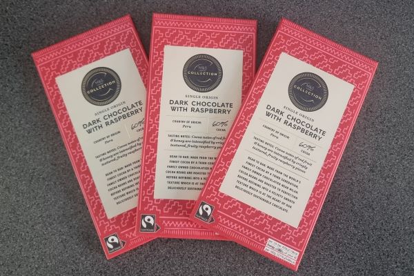 Dark Chocolate with Raspberry from M&S
