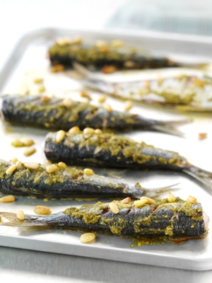 Pesto Sardines