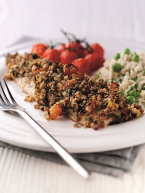 Oat Topped Mackerel