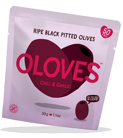 OLOVES Black Olives with Chili & oregano