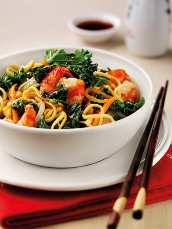 Prawn & Kale Stir Fry