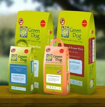 Green Dog Food Range