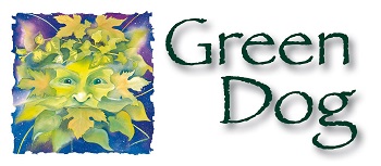 Green Dog Food Logo