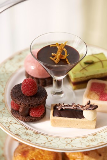 Paul A Young - Chocolate Inspired Afternoon Tea Pastries