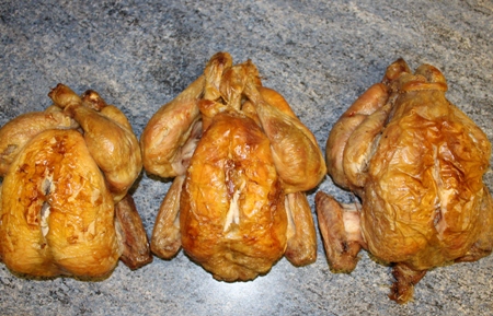 Cooked Chickens