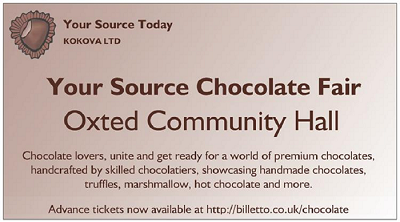 Chocolate Fair flyer