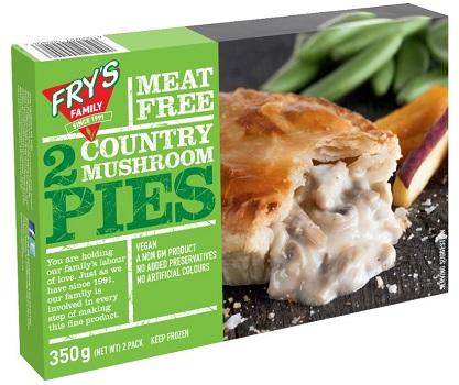 Country Mushroom Pies