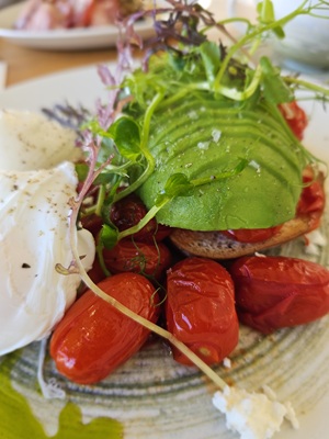 Avocado and Tomatoes